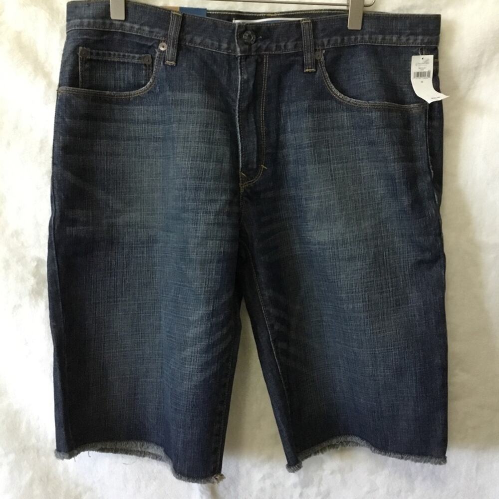 Gap Jeans Blue Men Zip Fly Shorts - Picture 2 of 12